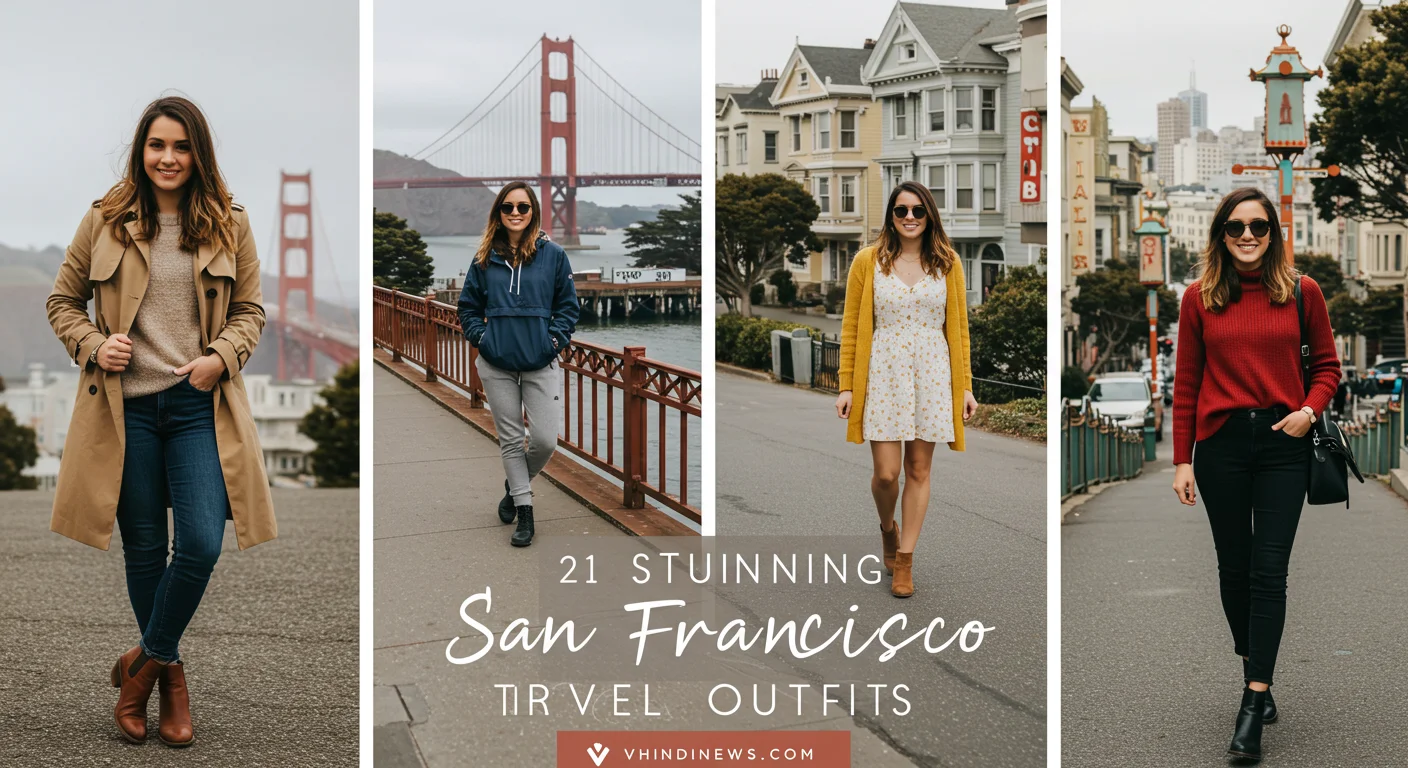 San Francisco Travel Outfit: 21 Stunning Looks I Wore & What Actually Worked in the Foggy City