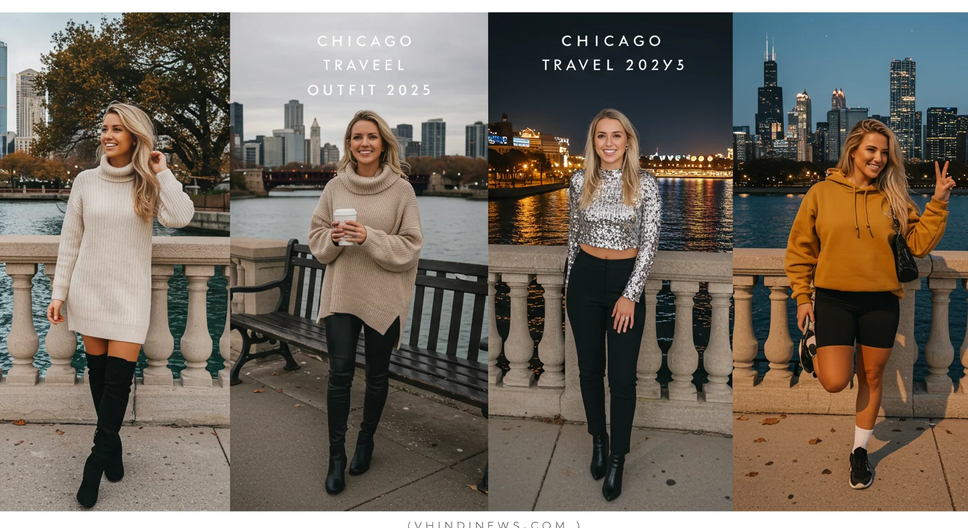Chicago Travel Outfit: 21 Best Looks I Wore While Surviving Wind, Pizza Crumbs, and City Chaos