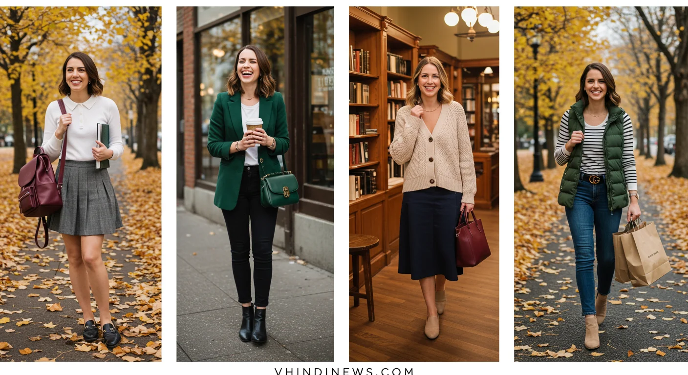 Preppy Women Fall Outfits: 21 Polished Looks I Wore That Fixed My Closet Crisis (and Turned Heads on Campus)