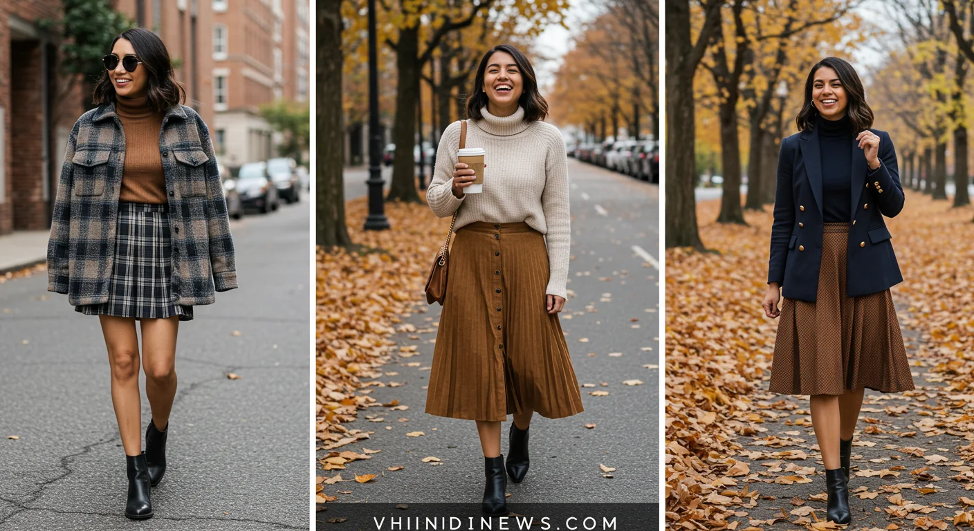 Fall Skirt Outfits : 21 Looks I Tried That Totally Fixed My Closet Crisis (and Got Me Compliments All Season)