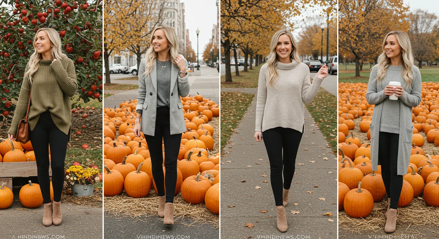Fall Leggings Outfit: 25 Looks I Wore That Changed How I Felt About Dressing for Autumn