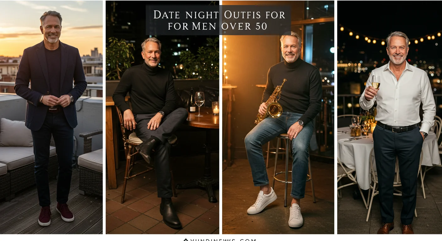 Date Night Outfits for Men Over 50: 21 Looks That Made Me Feel Confident Again (Even After a Style Slump)