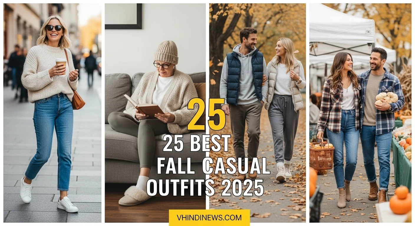 Ready to Upgrade Your Fall Wardrobe? 25 Best Fall Casual Outfits 2025