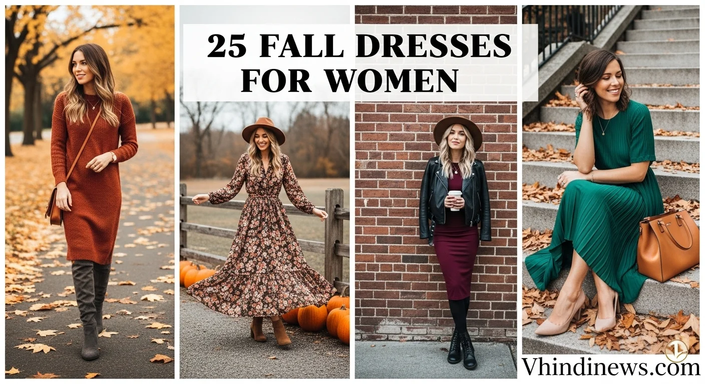 Fall Dresses for Women: 25 Dresses That Made My Autumn Wardrobe Feel Brand New