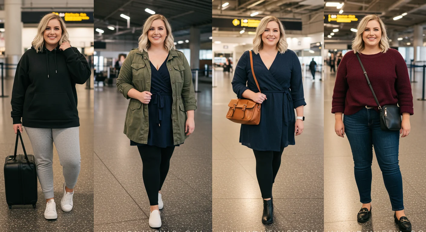 21 Plus Size Travel Outfits Airport Style That Made Me Feel Confident and Turned Every Head