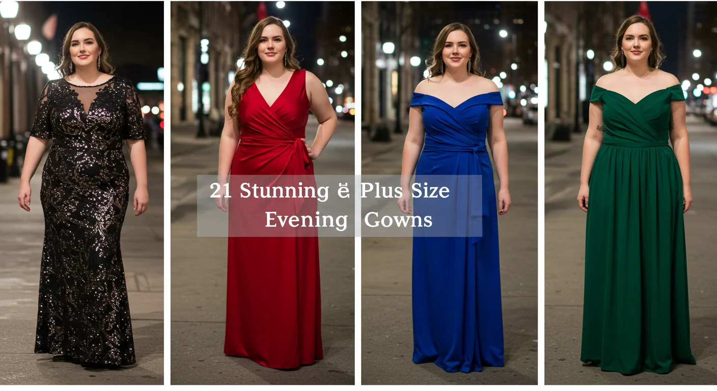Plus Size Evening Gown: 21 Stunning Looks I Tried (Booyah! Secrets Revealed!)