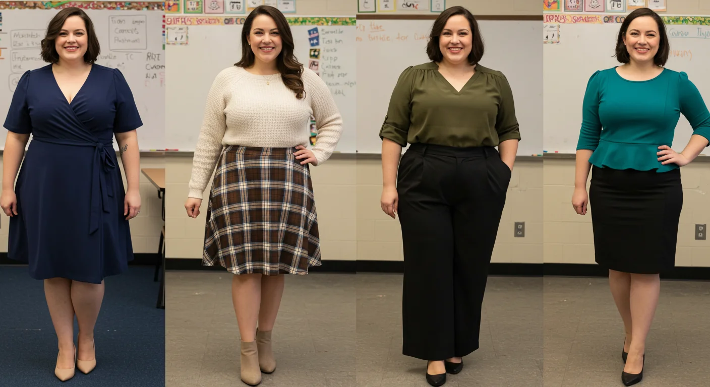 Plus Size Teacher Outfits: 21 Booyah! Stylish & Comfortable Looks I Tried (Secrets Revealed!)