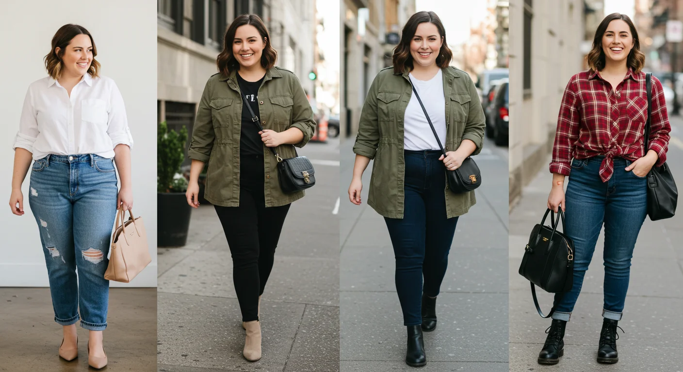 Casual Outfits Plus Size: 21 Booyah! Easy-to-Rock Styles That Made Me Feel Confident