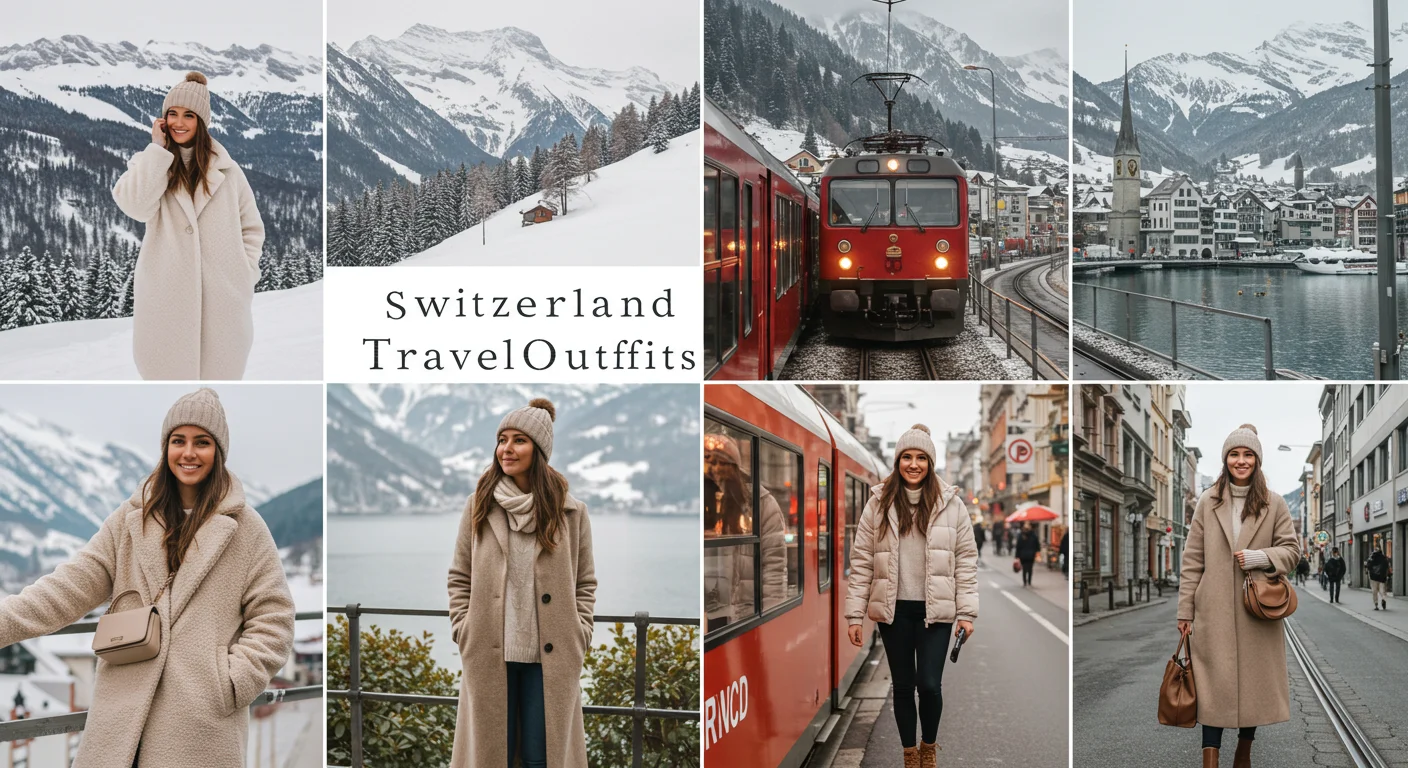 Switzerland Travel Outfits: 21 Best Looks I Wore That Conquered Snow, Style & Swiss Train Rides