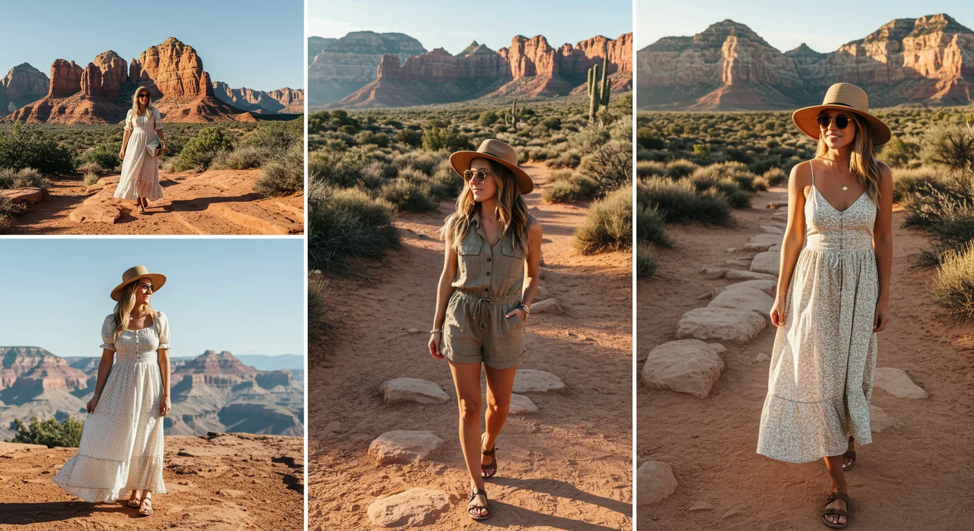 Arizona Travel Outfits: 21 Stunning Looks I Wore That Survived Heatwaves, Hikes & Cactus Trails