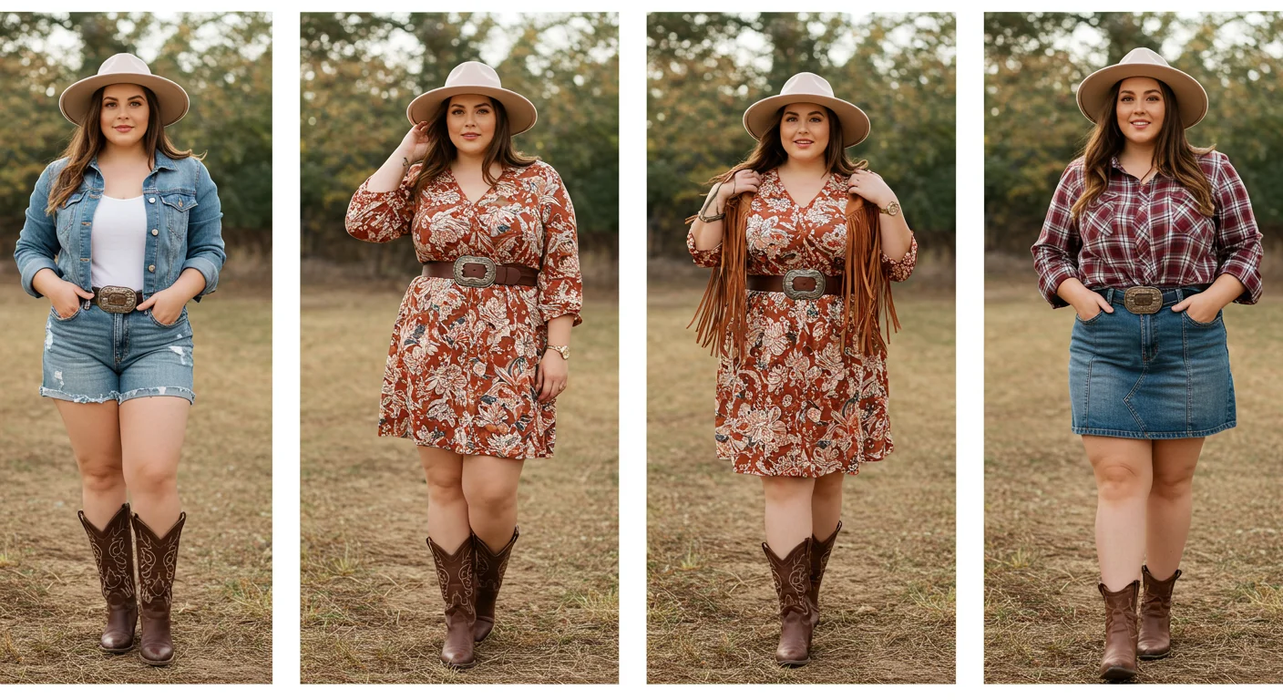 21 Plus Size Cowgirl Outfits I Tried That Totally Slayed – My Shocking Style Journey