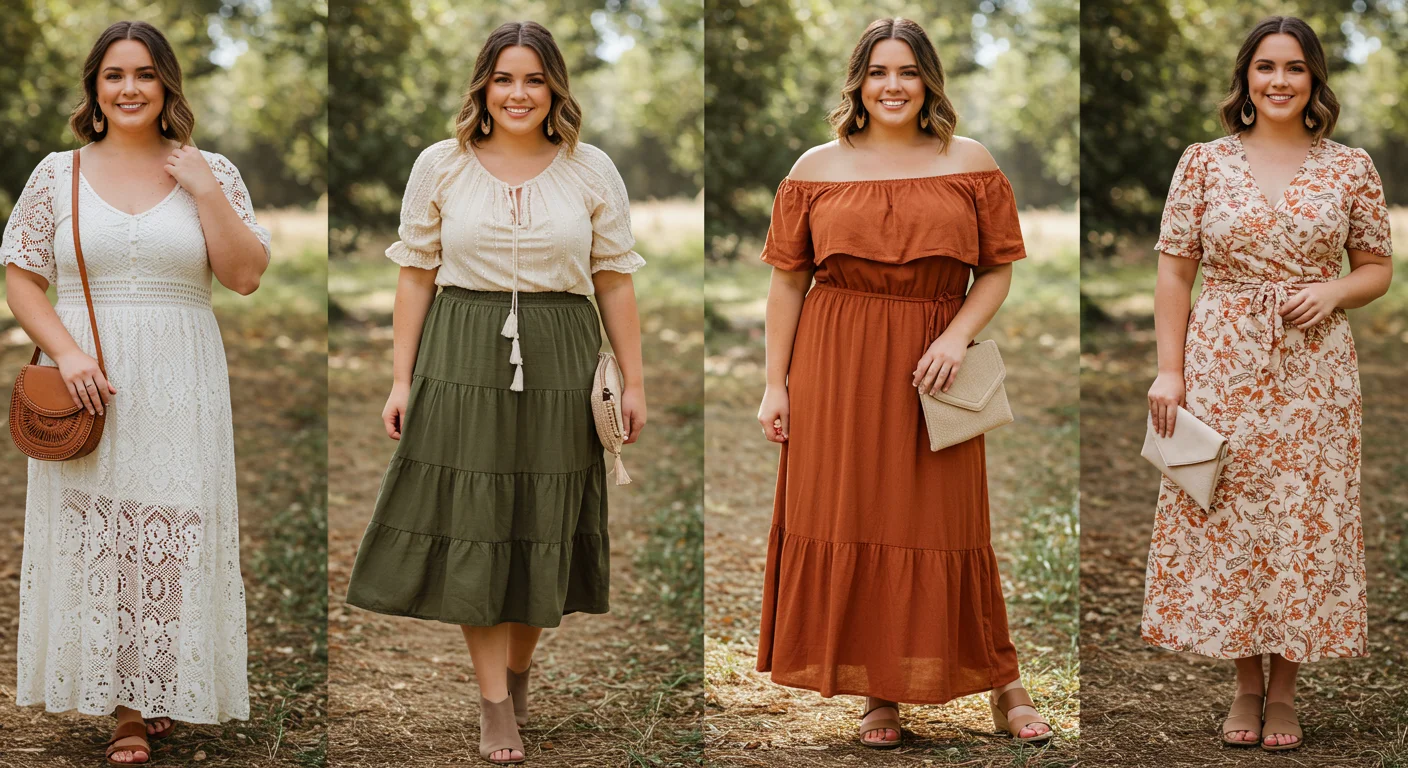 Plus Size Boho Fashion: 21 Booyah! Stunning & Jaw-Dropping Looks I Totally Loved