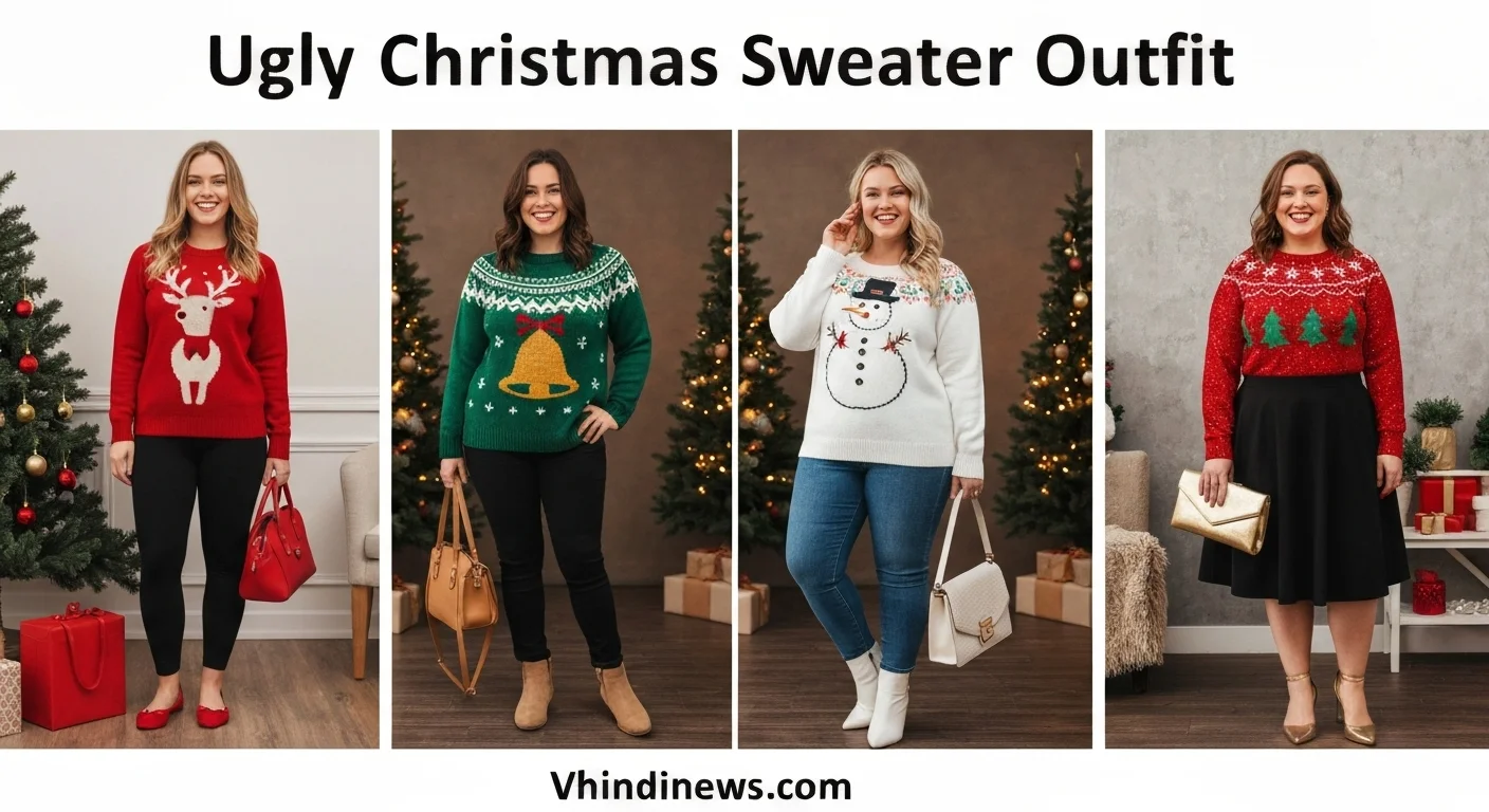 Ugly Christmas Sweater Outfit: 21 Hilarious & Stylish Looks That Totally Transformed My Holiday Fun
