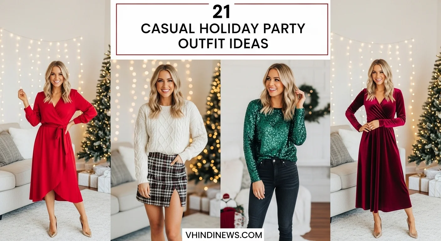 21 Casual Holiday Party Outfit Ideas That Made My Winter Look Unforgettable
