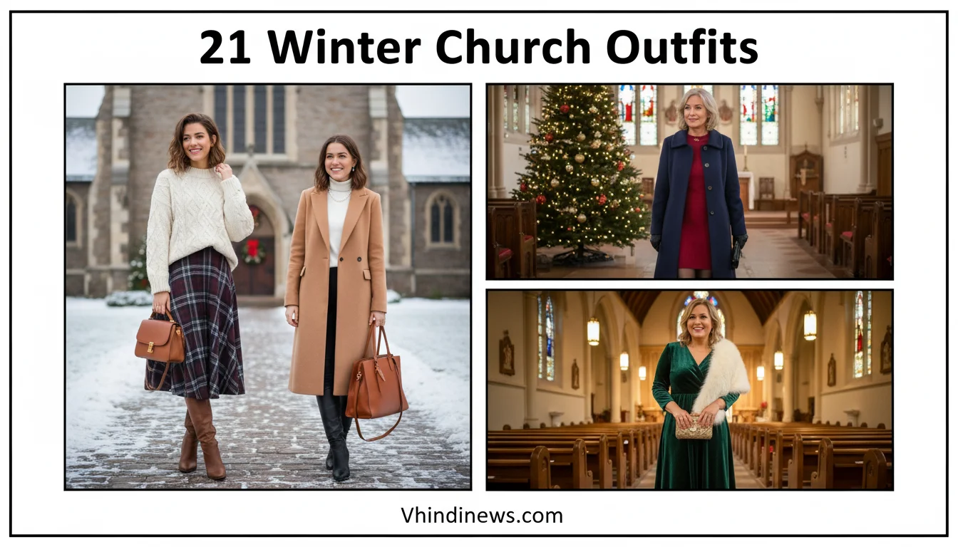 Winter Church Outfits: 21 Amazing Booyah! Cozy & Elegant Looks That Made Me Shine
