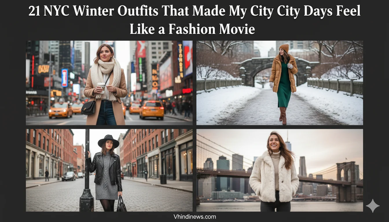 21 Best NYC Winter Outfits That Made My City Days Feel Like a Fashion Movie