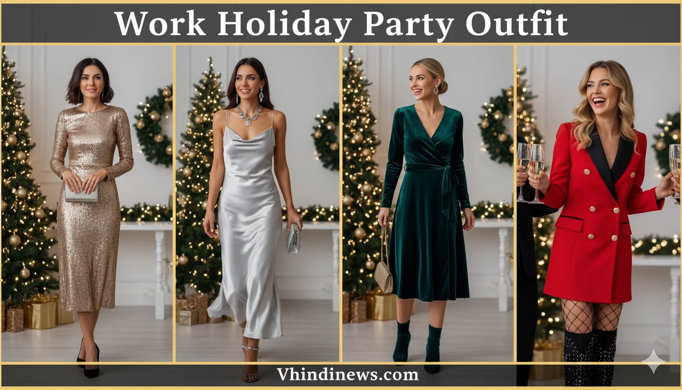 Work Holiday Party Outfit: 21 Best Sparkling Ideas That Turned Dull Nights Into Glam Celebrations