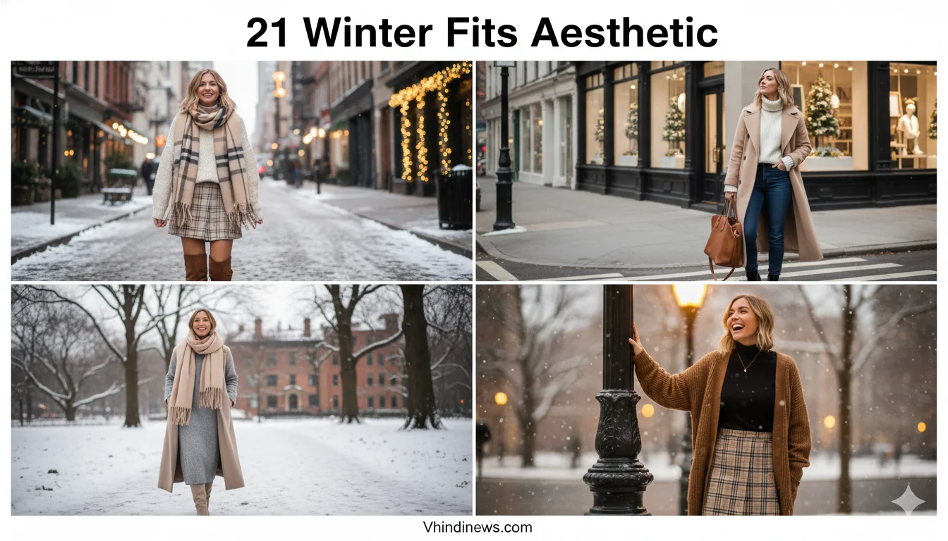 21 Winter Fits Aesthetic That Made Me Fall in Love with Cold Days Again