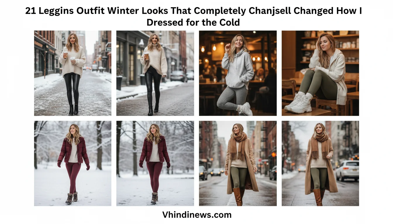 21 Leggings Outfit Winter Looks That Completely Changed How I Dressed for the Cold