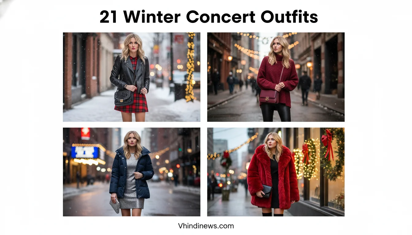 21 Best Winter Concert Outfits That Totally Rocked My Style (Booyah! Cozy & Chic)