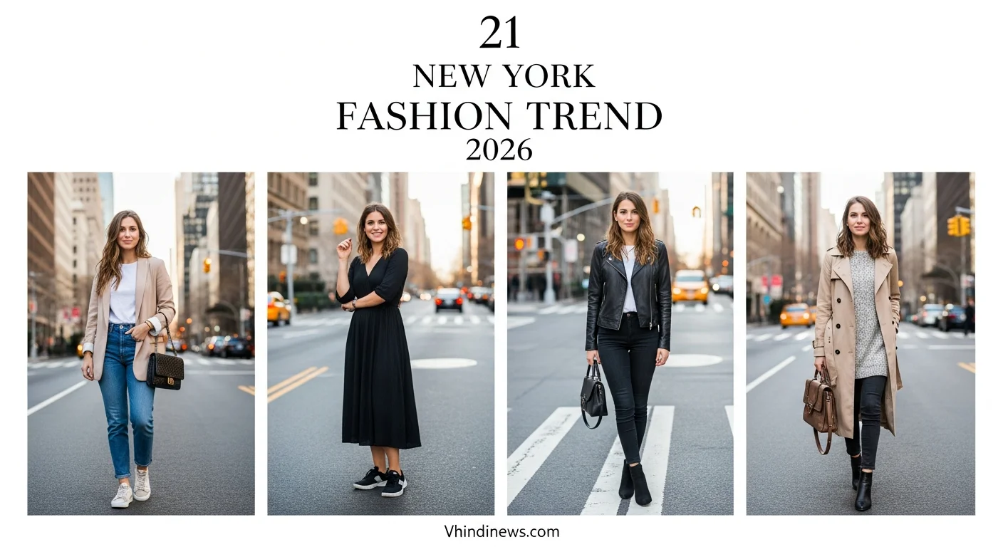 What to Wear in New York in 2026: 21 Street-Style Inspired Looks