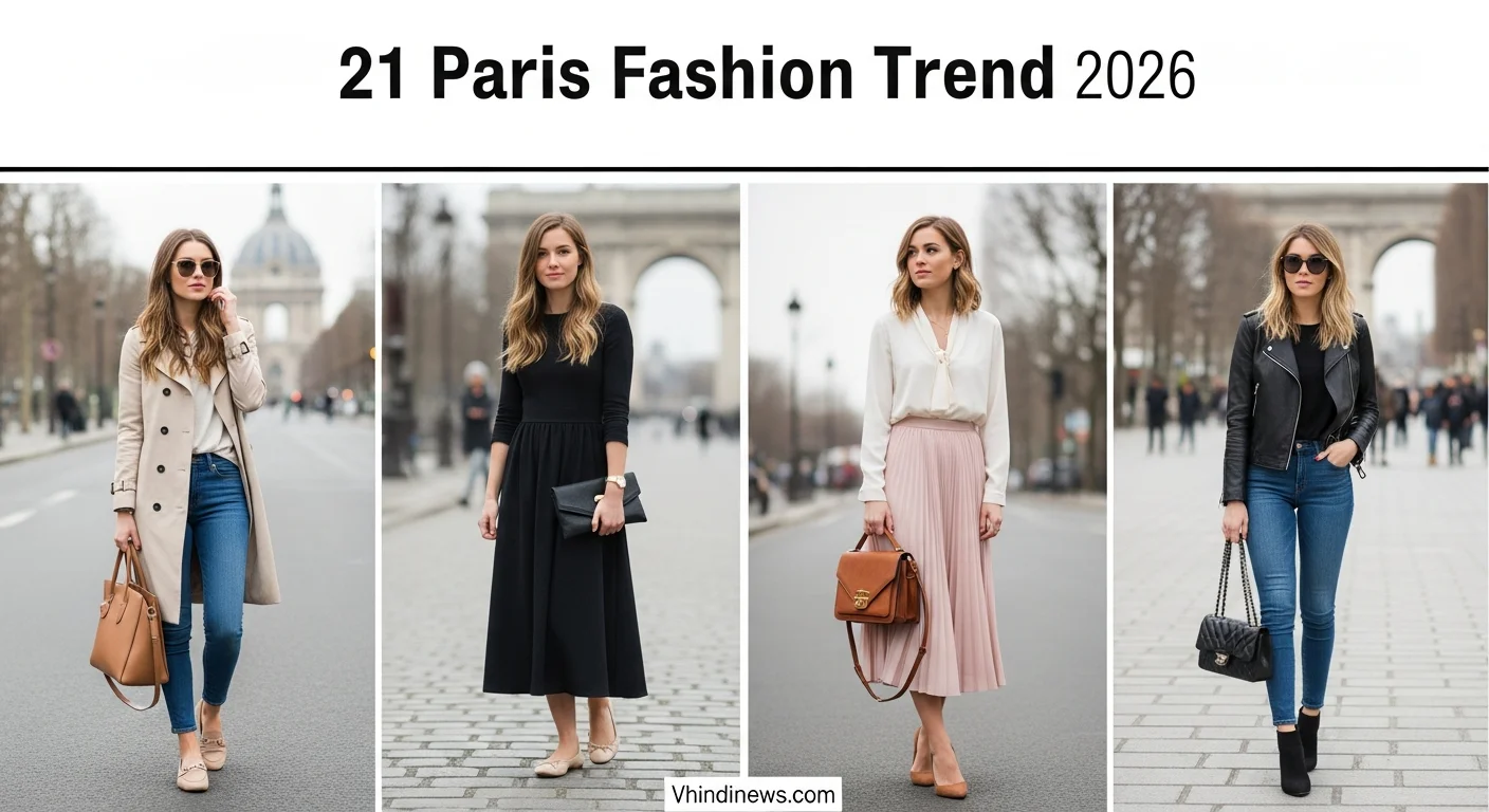 What to Wear in Paris in 2026: 21 Effortless French Outfits