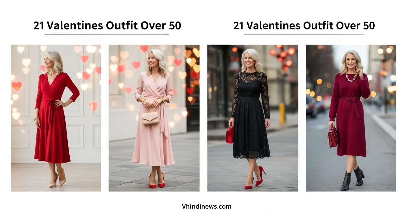 21 Best Valentines Day Outfit Ideas for Women Over 50 — Stylish & Age‑Appropriate