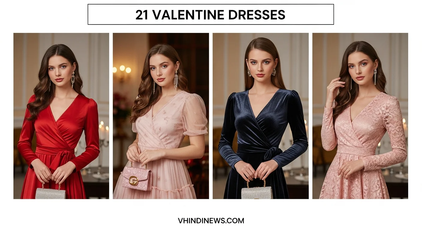 21 Most Romantic Valentine Dresses  for 2026 — Trendy Date Night Looks