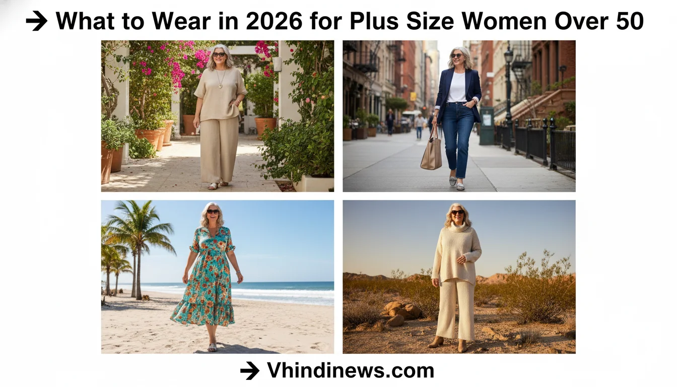 What to Wear in 2026 for Plus Size Women Over 50: 21 Best Outfit Ideas