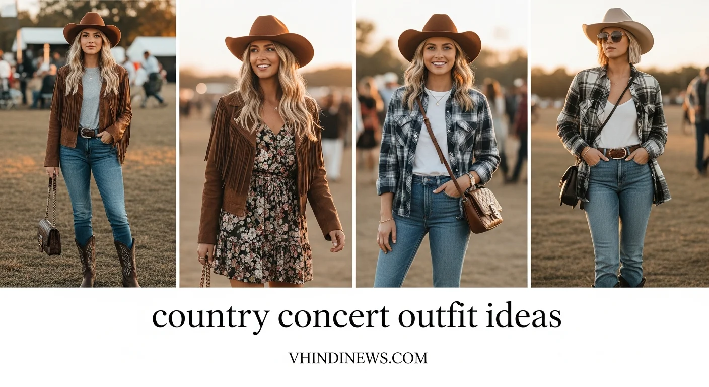 Country Concert Outfit Ideas: 21 Killer & Iconic Looks That Always Steal the Spotlight