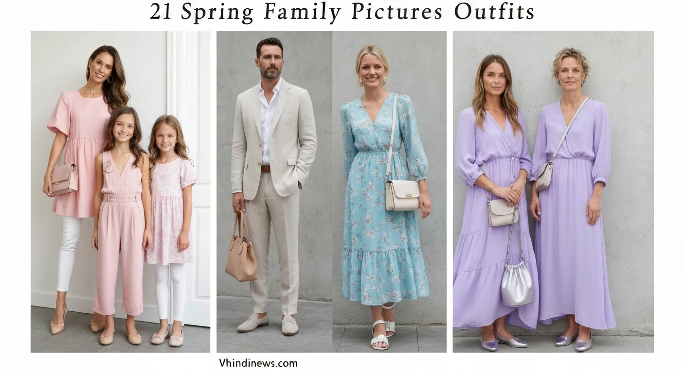 21 Spring Family Pictures Outfits 2026: Best Color Palette & Styling Tips