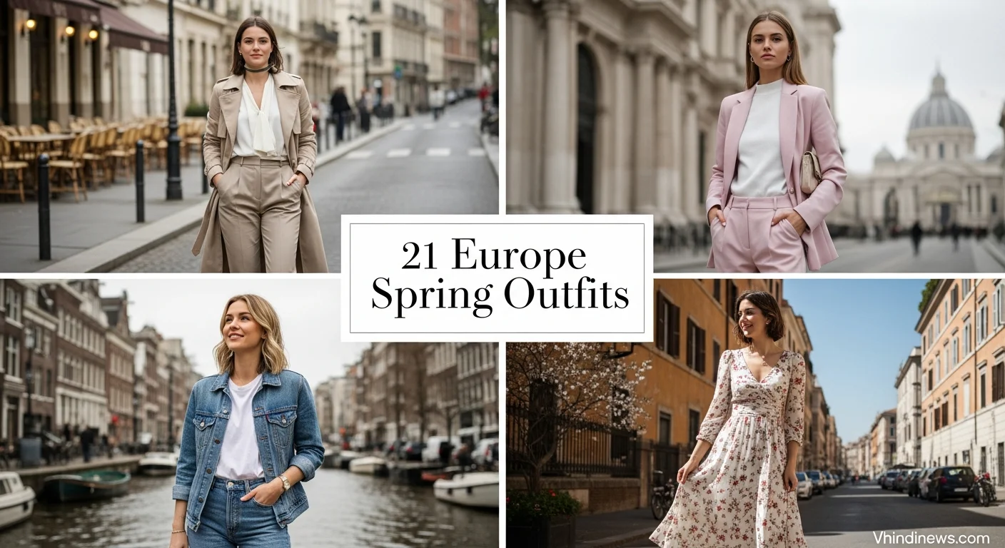 21 Stunning European Spring Outfits You Need to Wear in 2026 (Trend-Driven Looks)