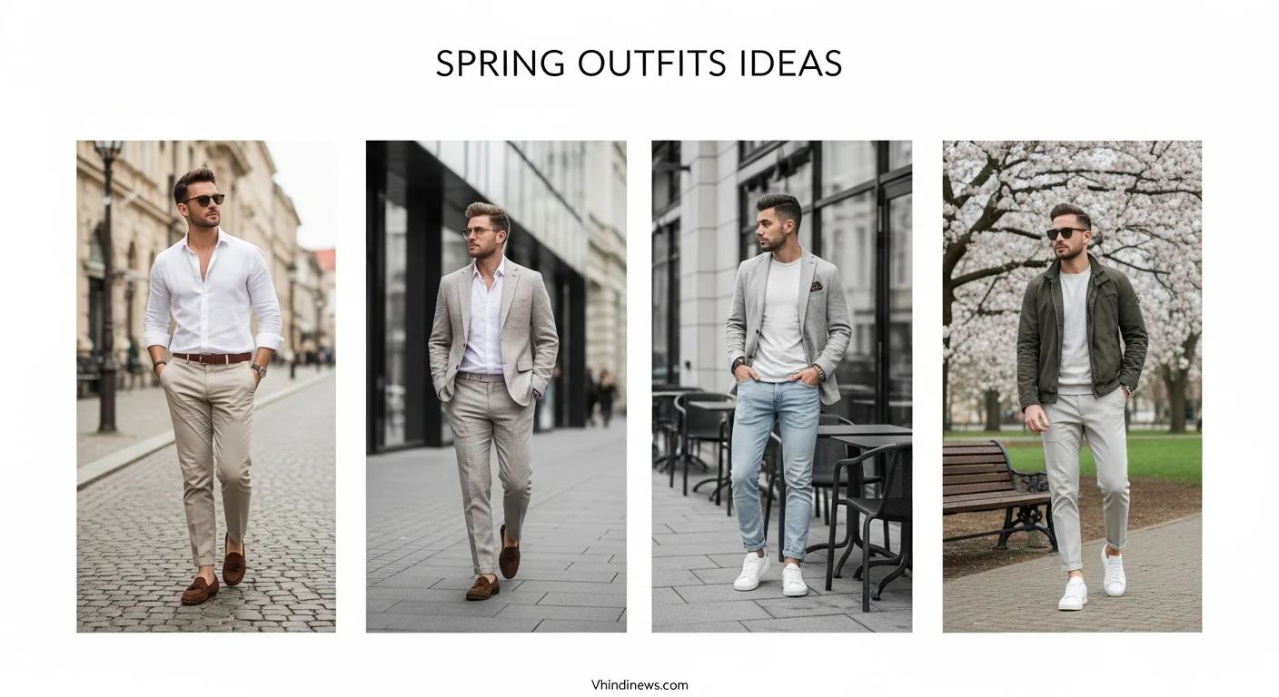 21 Best Spring Outfits for Men 2026 – Stylish Men’s Spring Fashion Ideas