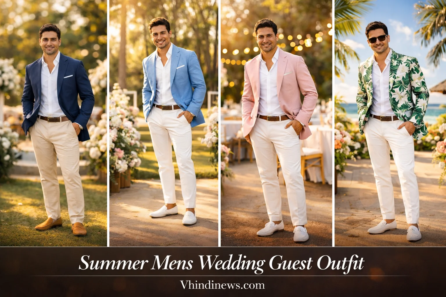 Summer Mens Wedding Guest Outfit: 21 Breathtaking Mens Wedding Guest Attire 2026