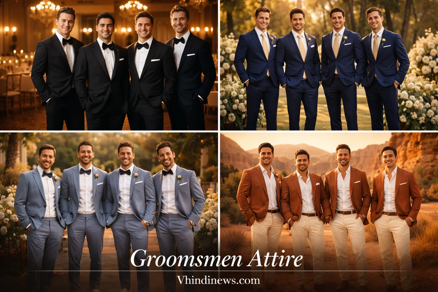 Groomsmen Attire: 21 Stunning Looks I Personally Tested & Passionately Recommend for Every Wedding