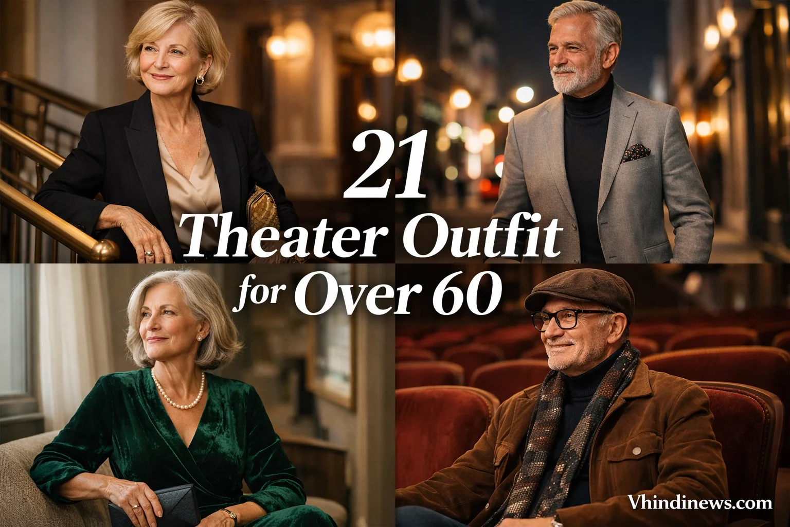 What to Wear to Theater: 21 Theater Outfit for Over 60 That Instantly Elevate Your Style
