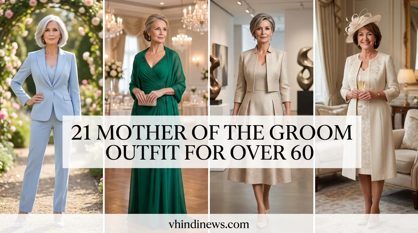 Mother of the Groom Outfit for Women Over 60: 21 Graceful & Modern Wedding Looks (No Frumpy Styles!)