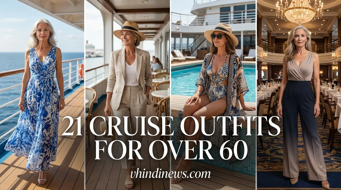 21 Best Cruise Outfits for Women Over 60: Stylish & Comfortable Travel Looks