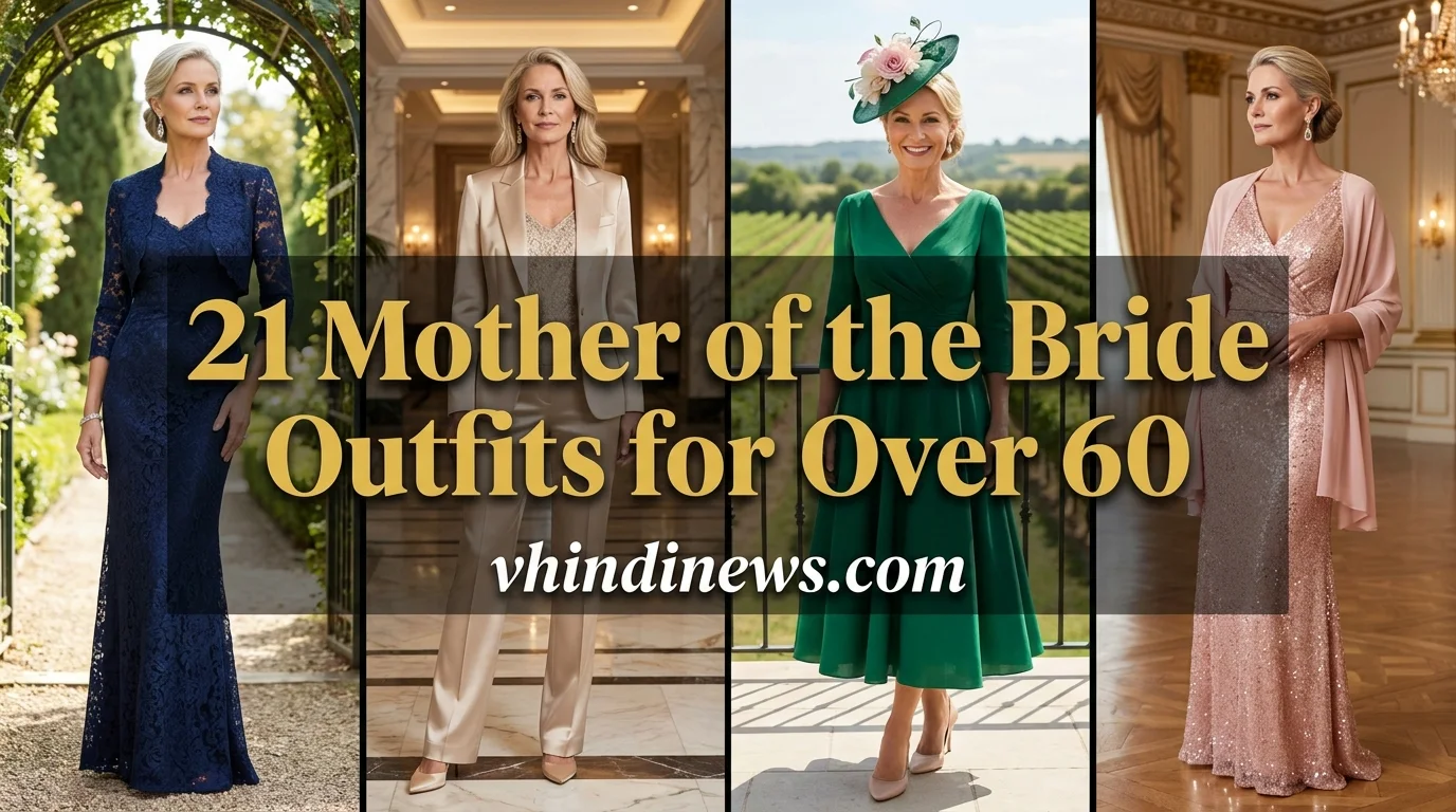 Mother of the Bride Outfit for Women Over 60: 21 Gorgeous Outfits That Make You Look Younger Instantly