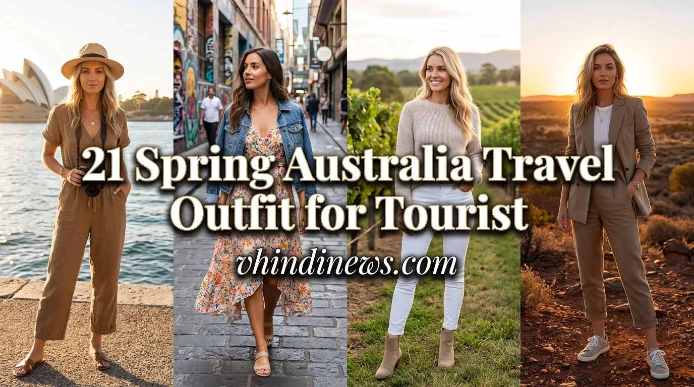 Spring Australia Travel Outfit for Tourist: 21 Genius Outfit Ideas That Make Packing Stress-Free