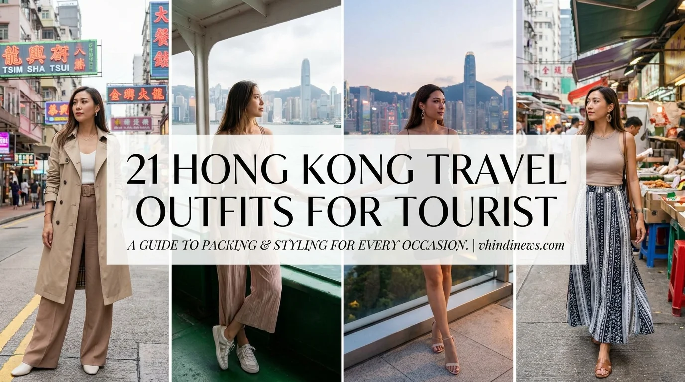 Hong Kong Travel Outfit for Tourist: 21 Trendy Street-Style Looks You’ll Want Daily