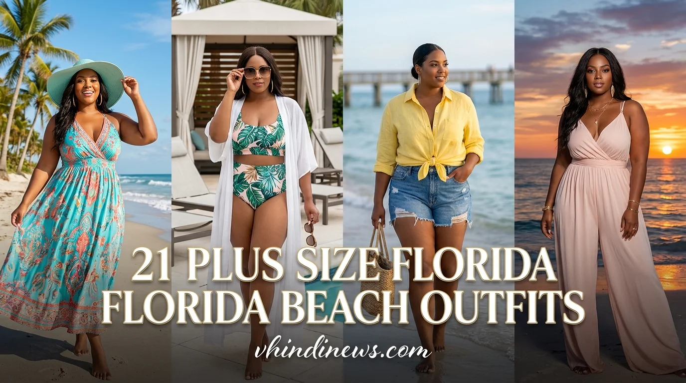 Plus Size Florida Beach Outfits: 21 Stunning & Breezy Looks 1 Women wearing beach outfits 202605291632