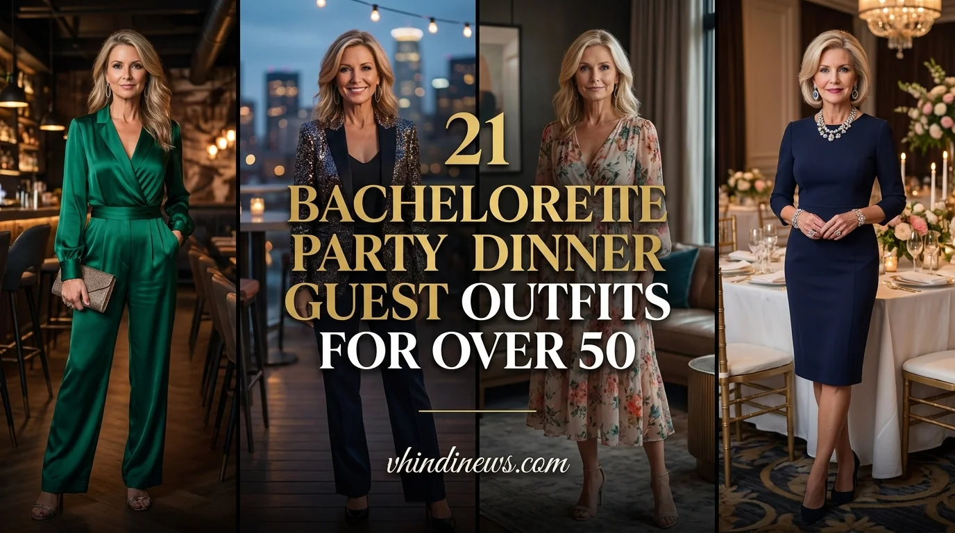 Bachelorette Party Dinner Guest Outfit for Over 50: 21 Bold & Chic Looks to Try