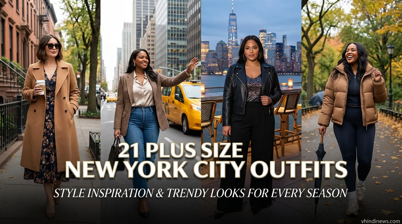 Plus Size New York City Outfits: 21 Bold Stylish Looks You’ll Love 1