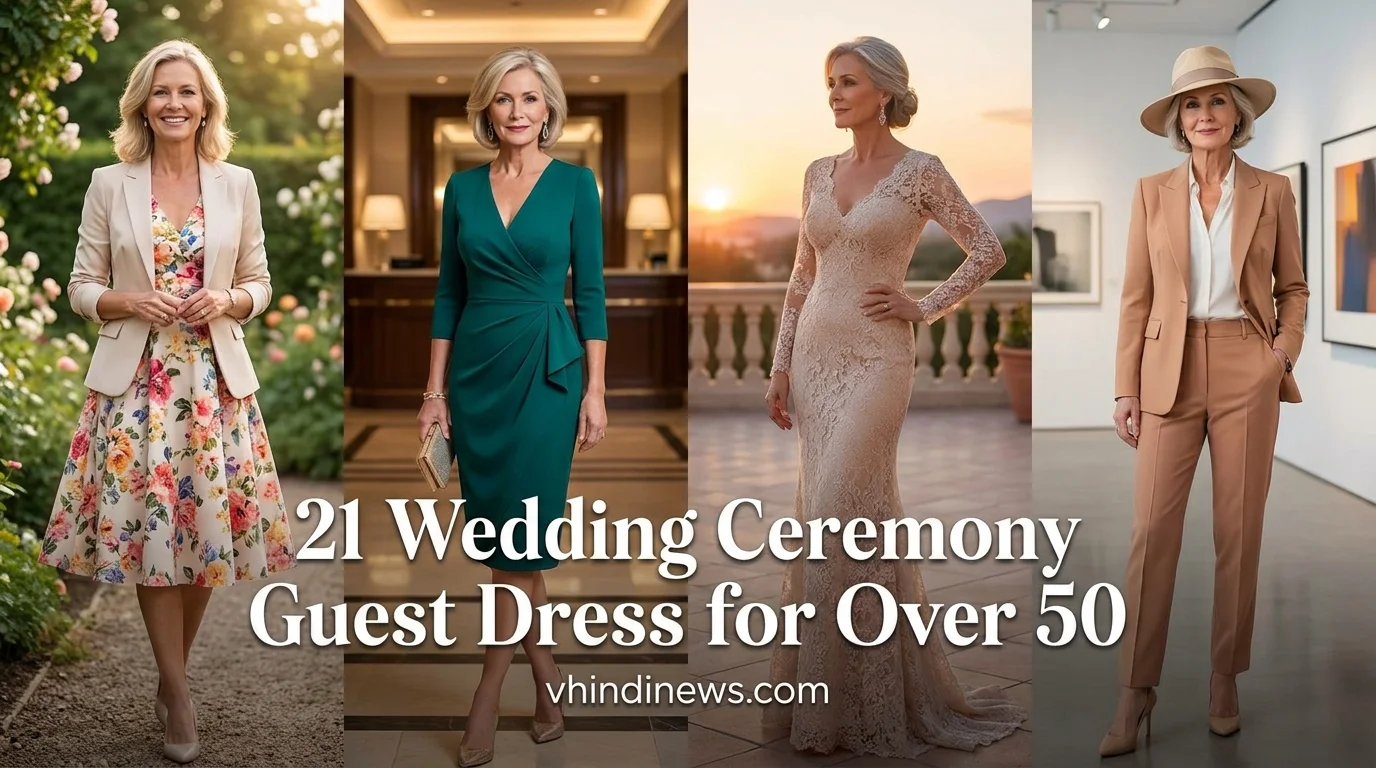 Women wearing wedding guest dresses 202605291632